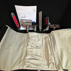 Dyson DC65 Vacuum 6 Attachment Tool Set & Caddy Hanging Storage Bag & Manual